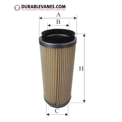 Air Filter alt. Busch 532500080; 532580