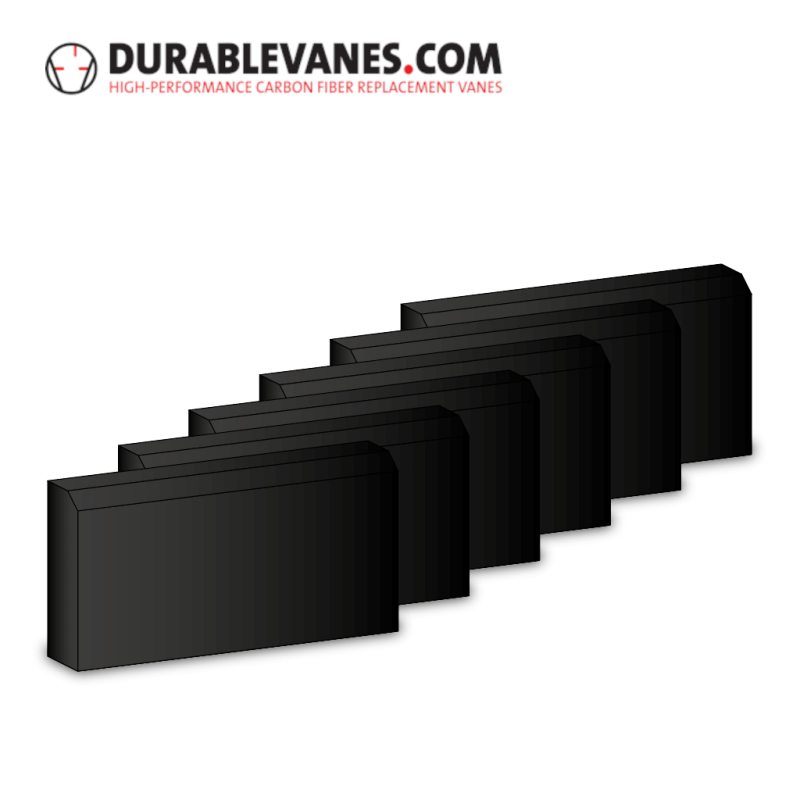 Set of 5 vanes fit Becker 90138700005 Set of 5 vanes fit Becker 90138700005