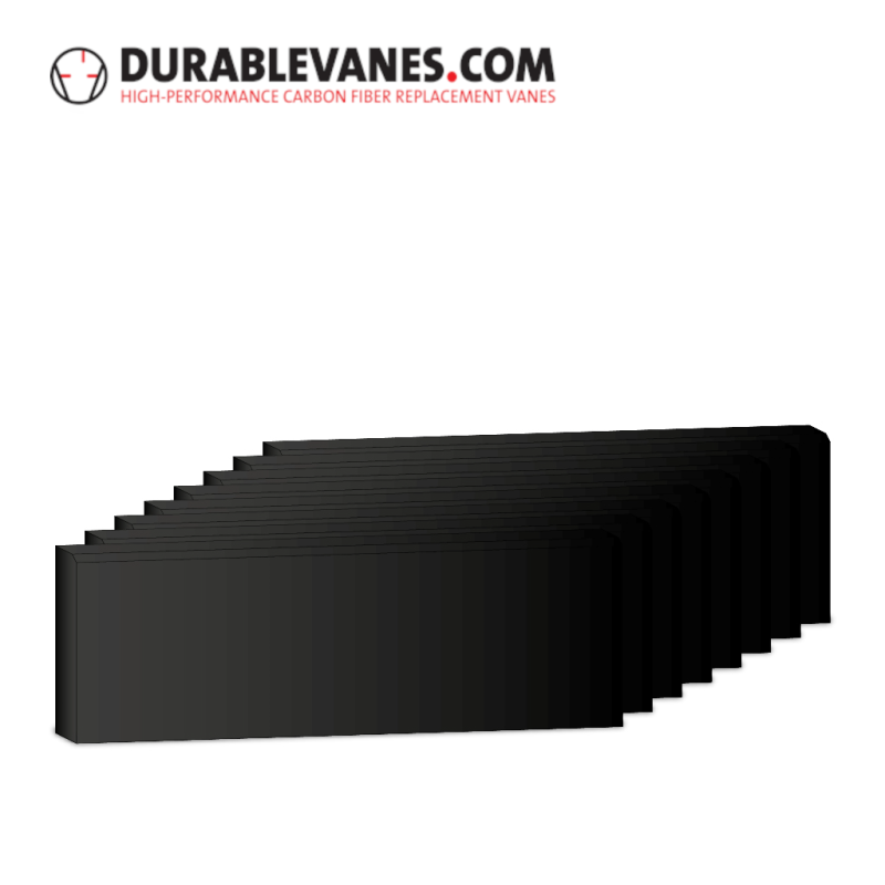 Set of 8 vanes fit Rietschle 528401 Set of 8 vanes fit Rietschle 528401