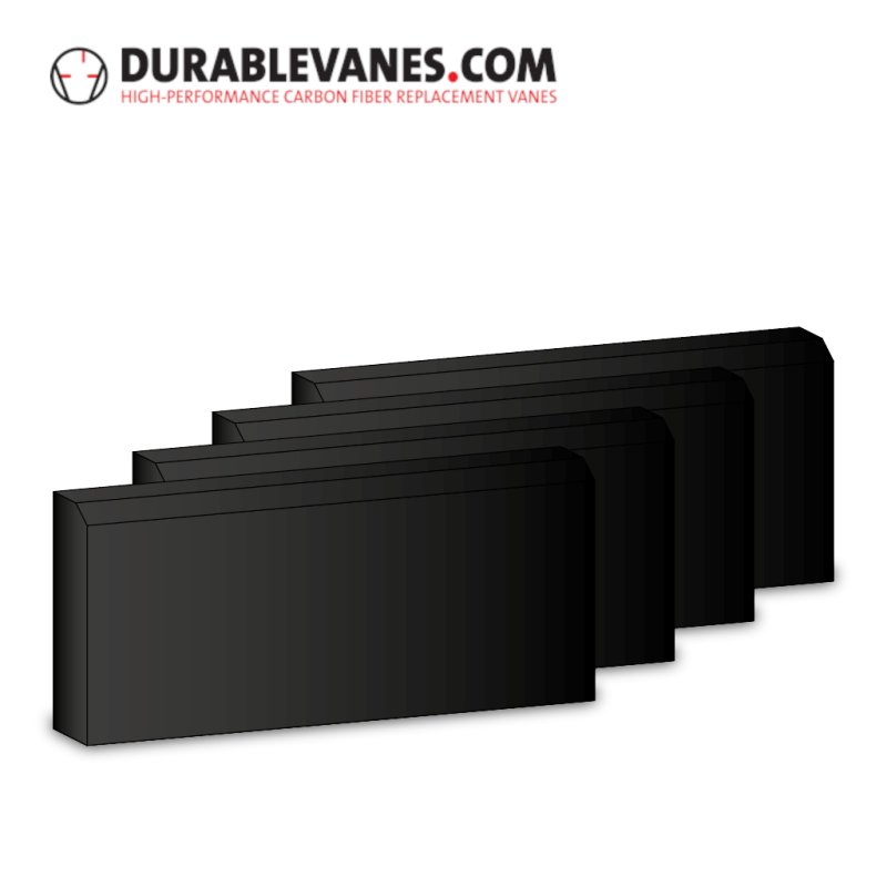 Set of 4 vanes fit Rietschle 523474 Set of 4 vanes fit Rietschle 523474