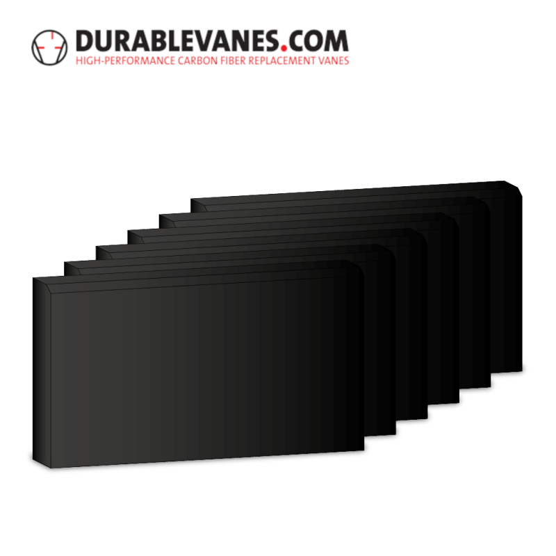 Set of 6 vanes fit Rietschle 516093 Set of 6 vanes fit Rietschle 516093