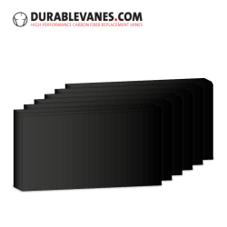 Set of 6 vanes fit Rietschle 515642