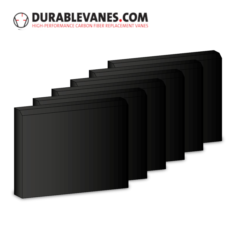 Set of 6 vanes fit Rietschle 513878 Set of 6 vanes fit Rietschle 513878