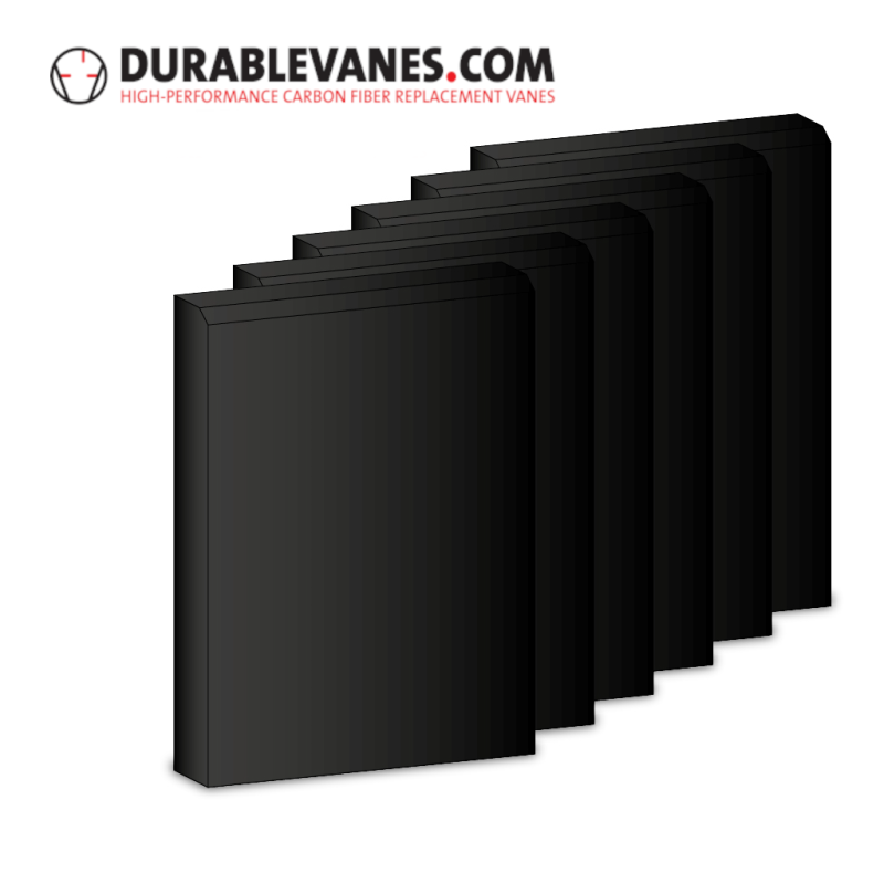 Set of 6 vanes fit Rietschle 513702 Set of 6 vanes fit Rietschle 513702