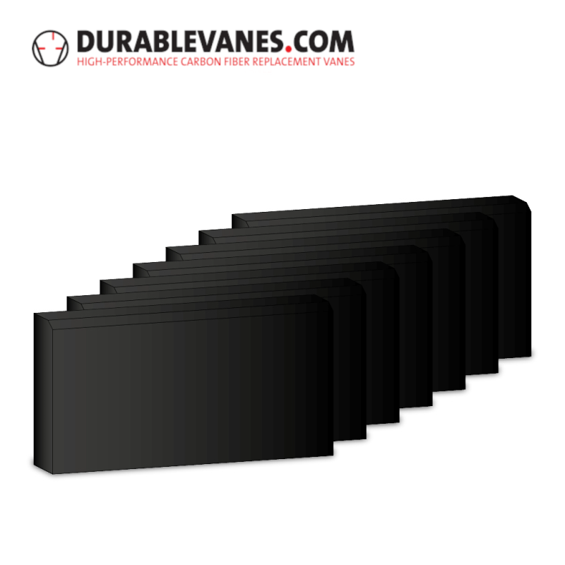 Set of 7 vanes fit Rietschle 513455 Set of 7 vanes fit Rietschle 513455