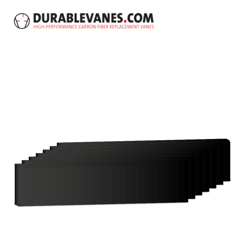 Set of 7 vanes fit Becker 90133000007 Set of 7 vanes fit Becker 90133000007